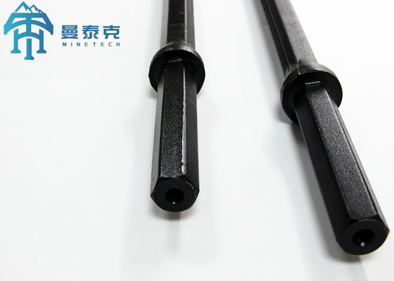 12° Taper Rock Drilling Tools Hex Shank Taper Drill Rod Mining için