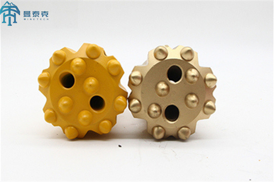 Küresel Tungsten Karbür Geri Çekme Düğmesi Bit Yeraltı Sondaj Aracı