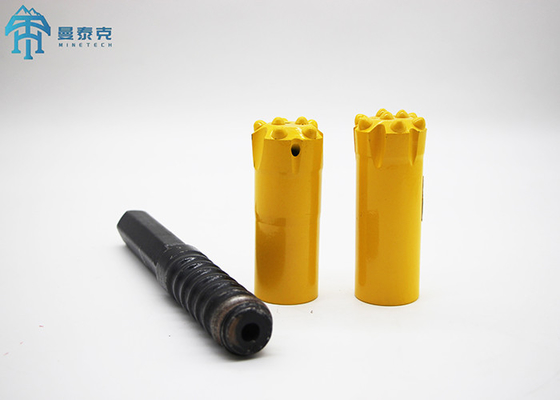 Tungsten Karbid Filtresi Düğme Bit R32 64mm CNC frezeleme