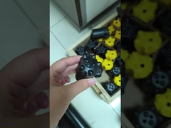 34 mm Jack Hammer, madencilik için yumru düğme parçaları.